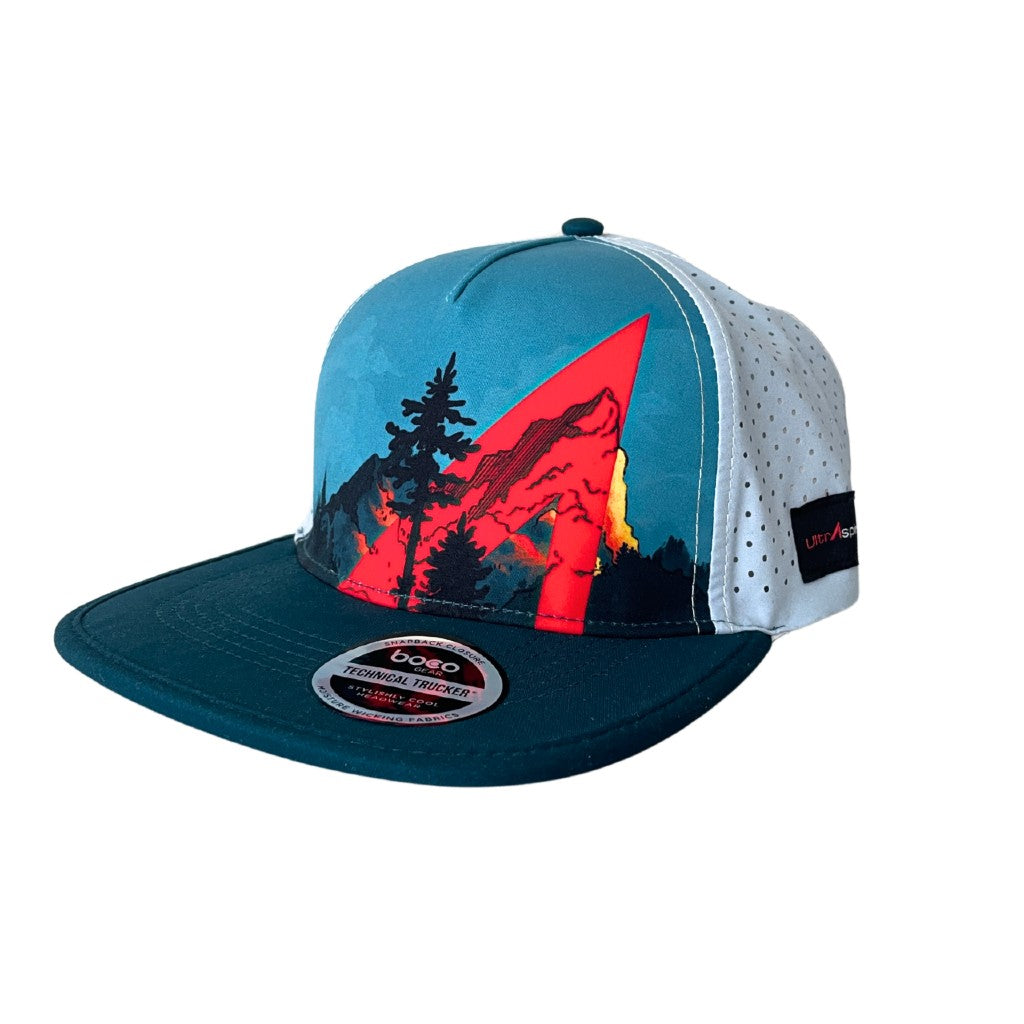 UltrAspire Performance Trucker Hat - Breathable Mesh Back, Adjustable Snapback for Men & Women - Perfect for Running, Hiking, Outdoor Sports & Casual Wear