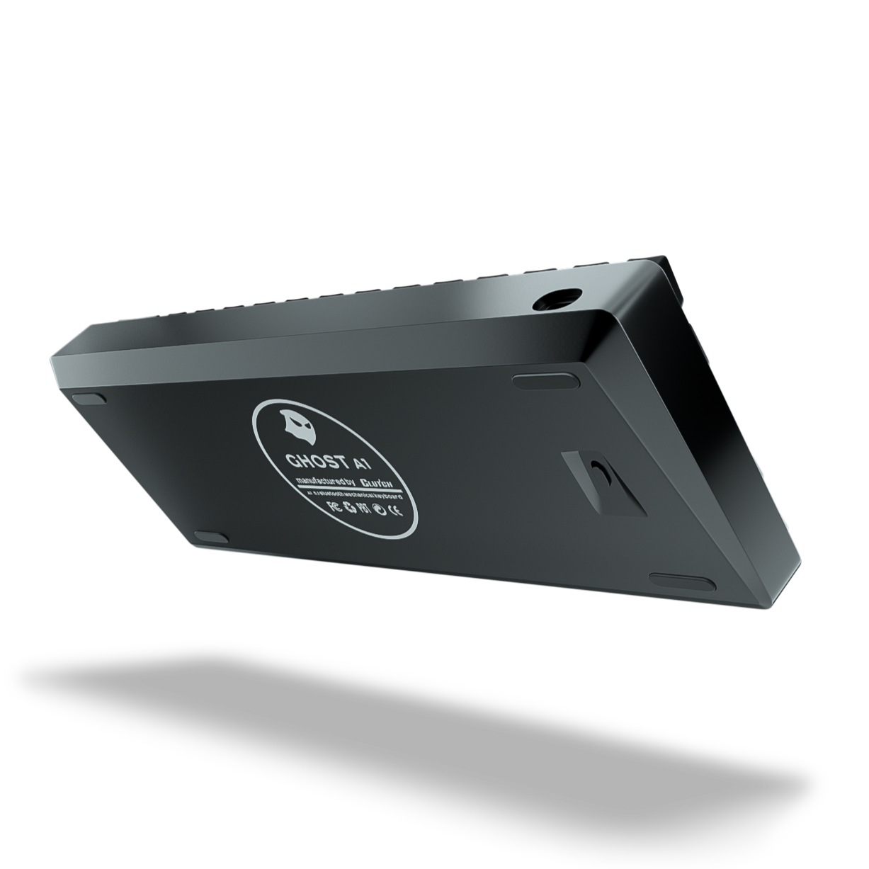 Ghost A1 Aluminum Keyboard and Mouse Combo - Ultra-Thin Wireless Set for Gaming, Office & Home Use - Ergonomic Design for Comfortable Typing and Precision Control