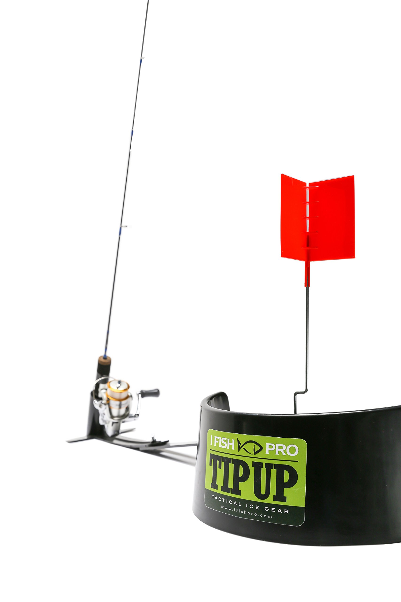 Ice Fishing Tip-Up - Automatic Fish Alarm for Winter Ice Fishing | Durable & Easy to Use for Walleye, Perch, Pike | Perfect for Ice Fishing Enthusiasts & Outdoor Adventures