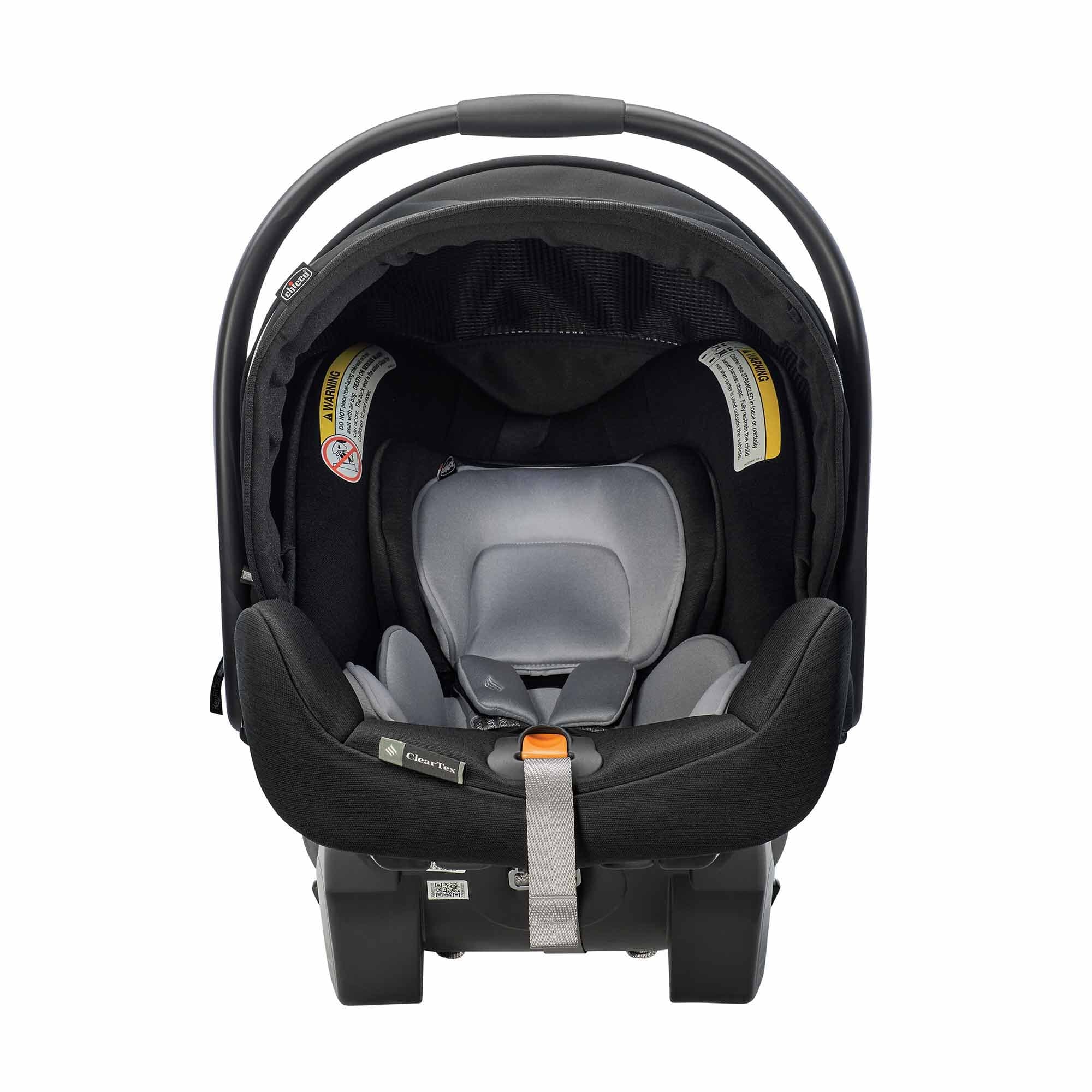 Chicco KeyFit 35 Zip ClearTex Infant Car Seat - Lightweight & Safe Baby Carrier for Newborns 4-35 lbs | Easy Installation for Cars, Travel & Everyday Use