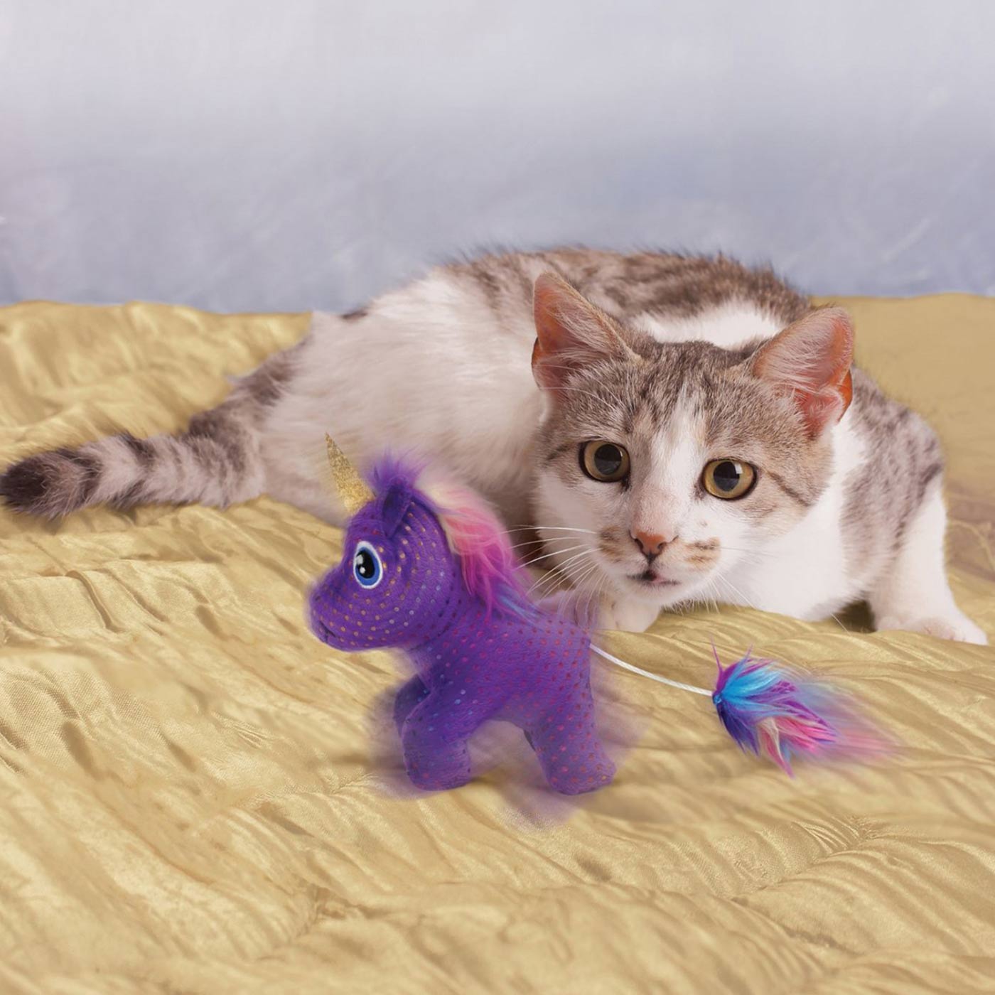 KONG Enchanted Buzzy Unicorn Dog Toy - Interactive Chew Toy for Small & Medium Dogs - Perfect for Playtime, Training & Teething Relief