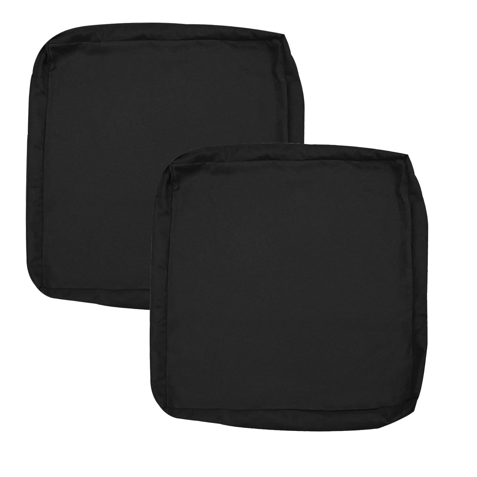 **Oslimea 25x27x5 Inch Waterproof Outdoor Patio Cushion Covers (2-Pack) - Washable Furniture Slipcovers for Sofa, Chair, Couch - Indoor & Outdoor Use - Black**    **Perfect for:** Backyard lounging, poolside relaxation, patio furniture protection, and enhancing outdoor comfort.