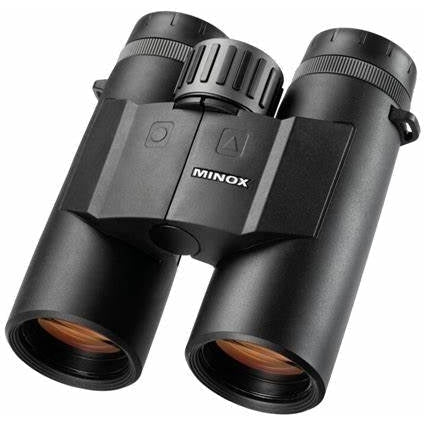 Minox X Range 10x42 LRF Binoculars - High Precision Laser Rangefinder Binoculars for Hunting, Bird Watching & Outdoor Adventures