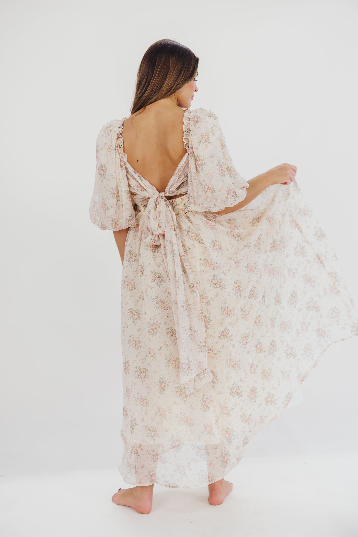 Melody Maxi Dress in Petal Pink - Bump Friendly Maternity Dress & Inclusive Sizing (S-3XL) | Perfect for Pregnancy, Weddings & Summer Vacations