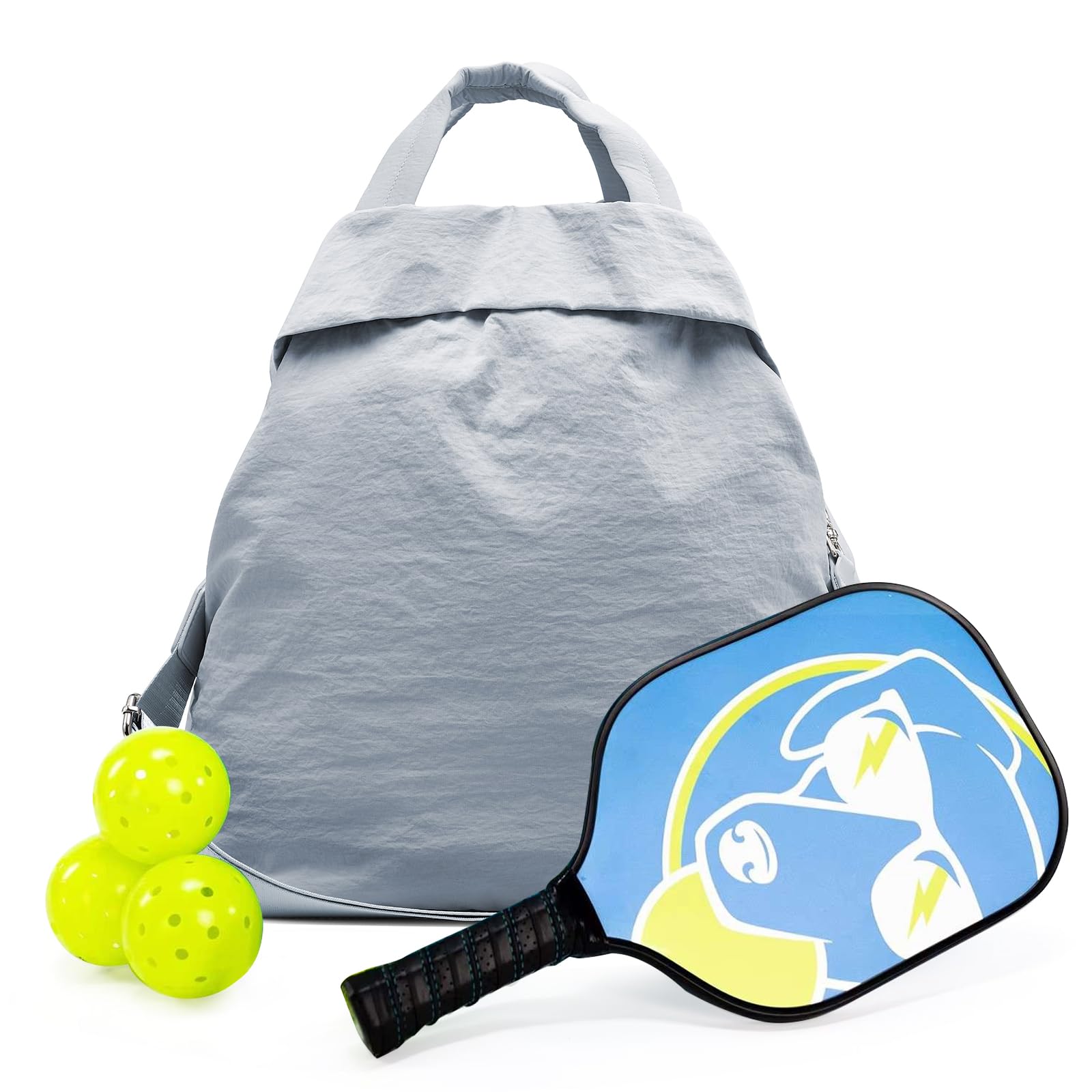 Premium Pickleball Bag for Women & Men - Lightweight Tennis Racket Backpack with Crossbody Strap | Perfect for Pickleball, Tennis & Sports Travel Accessories
