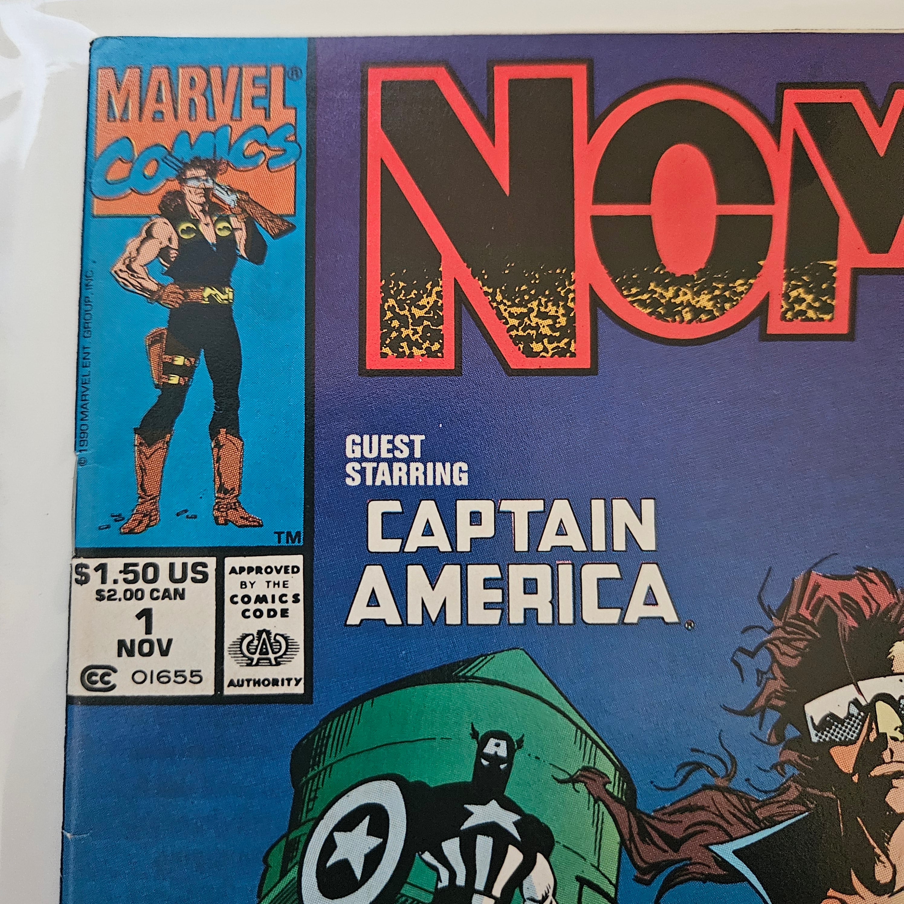 Nomad #1: New Beginnings - Marvel Comic Book 1992 | Rare Collectible for Superhero Fans & Comic Book Enthusiasts