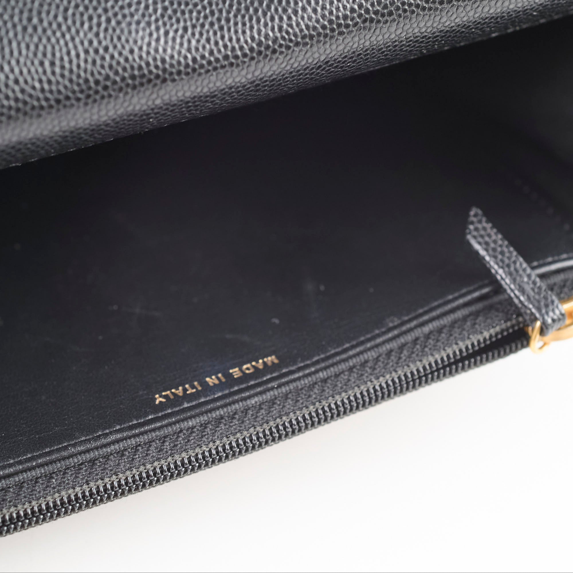 Chanel 2022 Seasonal Top Handle Wallet On Chain in Black Caviar Leather - Perfect for Evening Events & Luxury Fashion Accessories