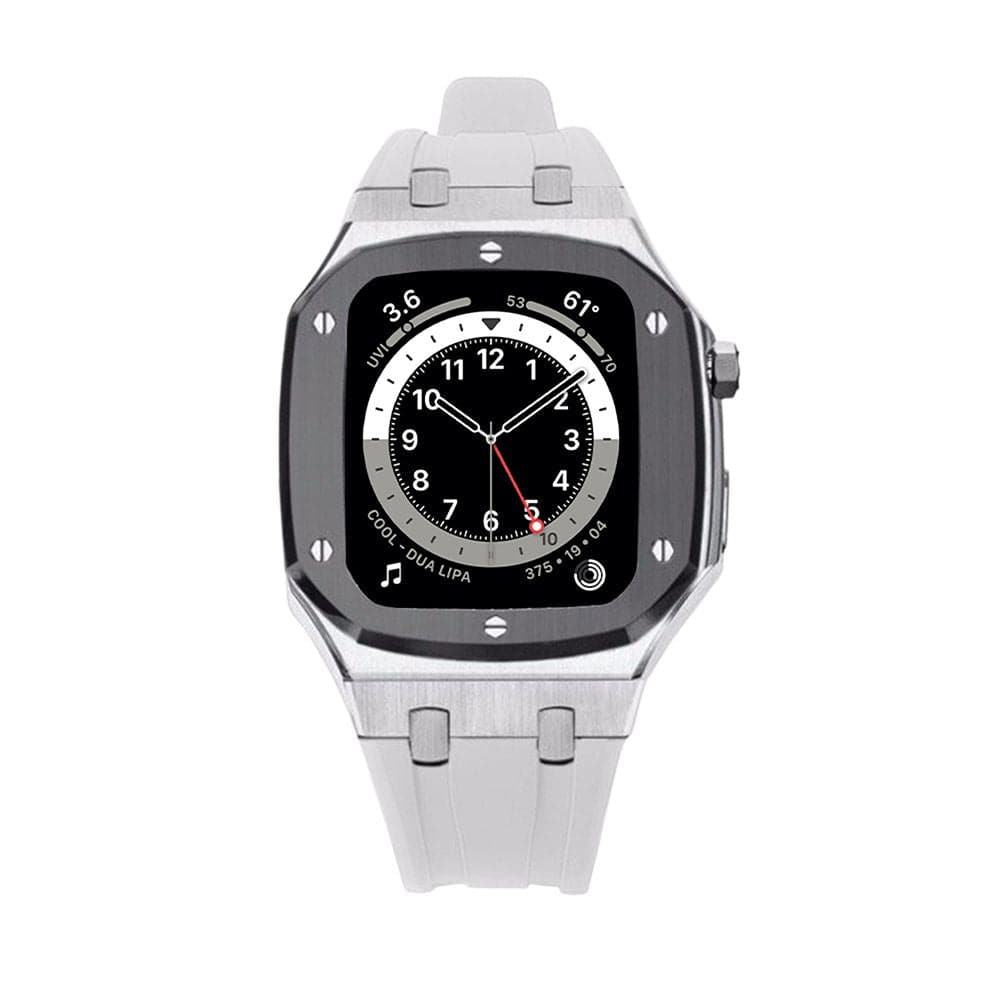Apple Watch Rugged Rubber Case for iWatch Series 6/7 - Shockproof Protective Cover for Outdoor Sports & Fitness Activities