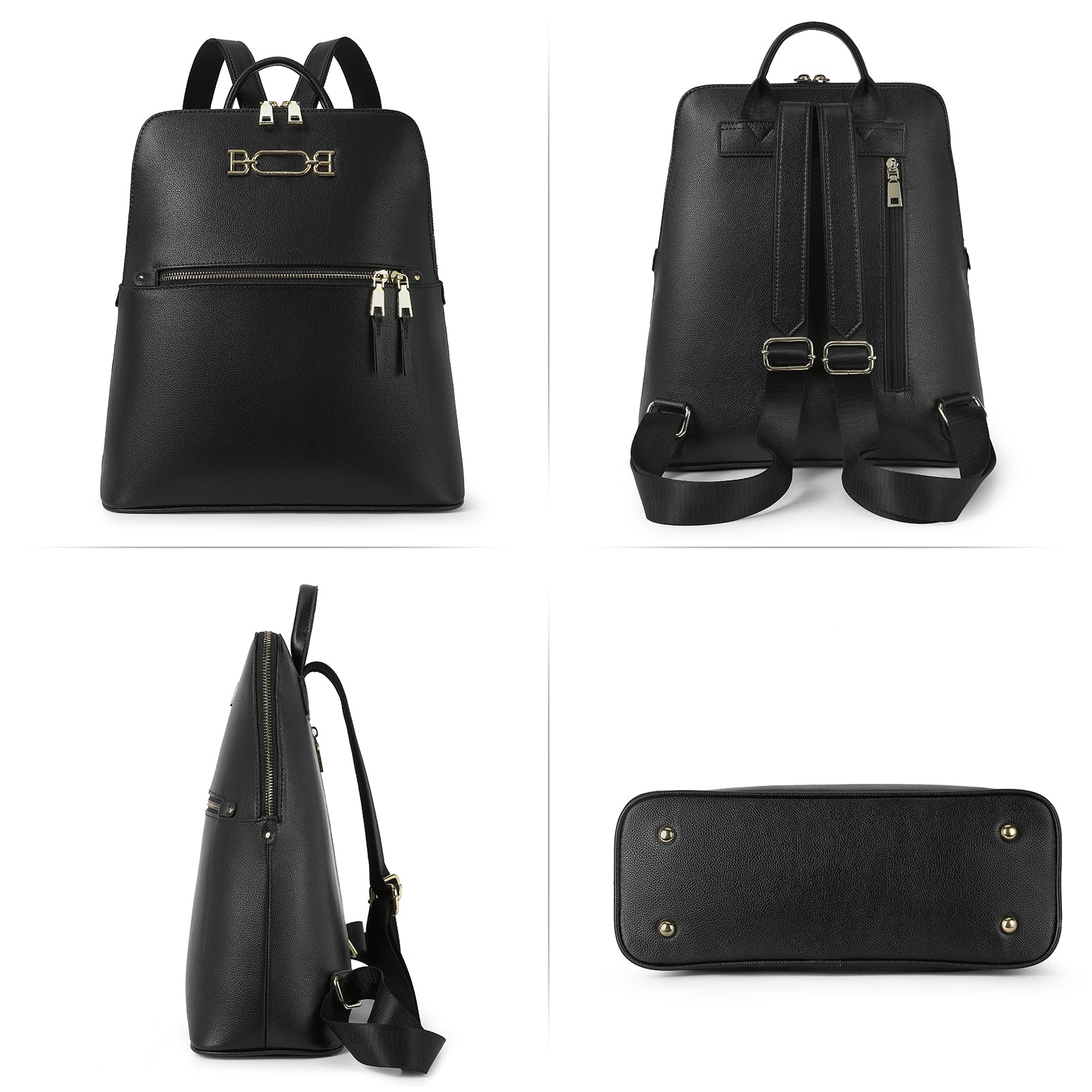 Baish Stylish Women's Backpack - Elegant & Durable for Work, Travel & College | Fashionable Laptop Bag for Everyday Use