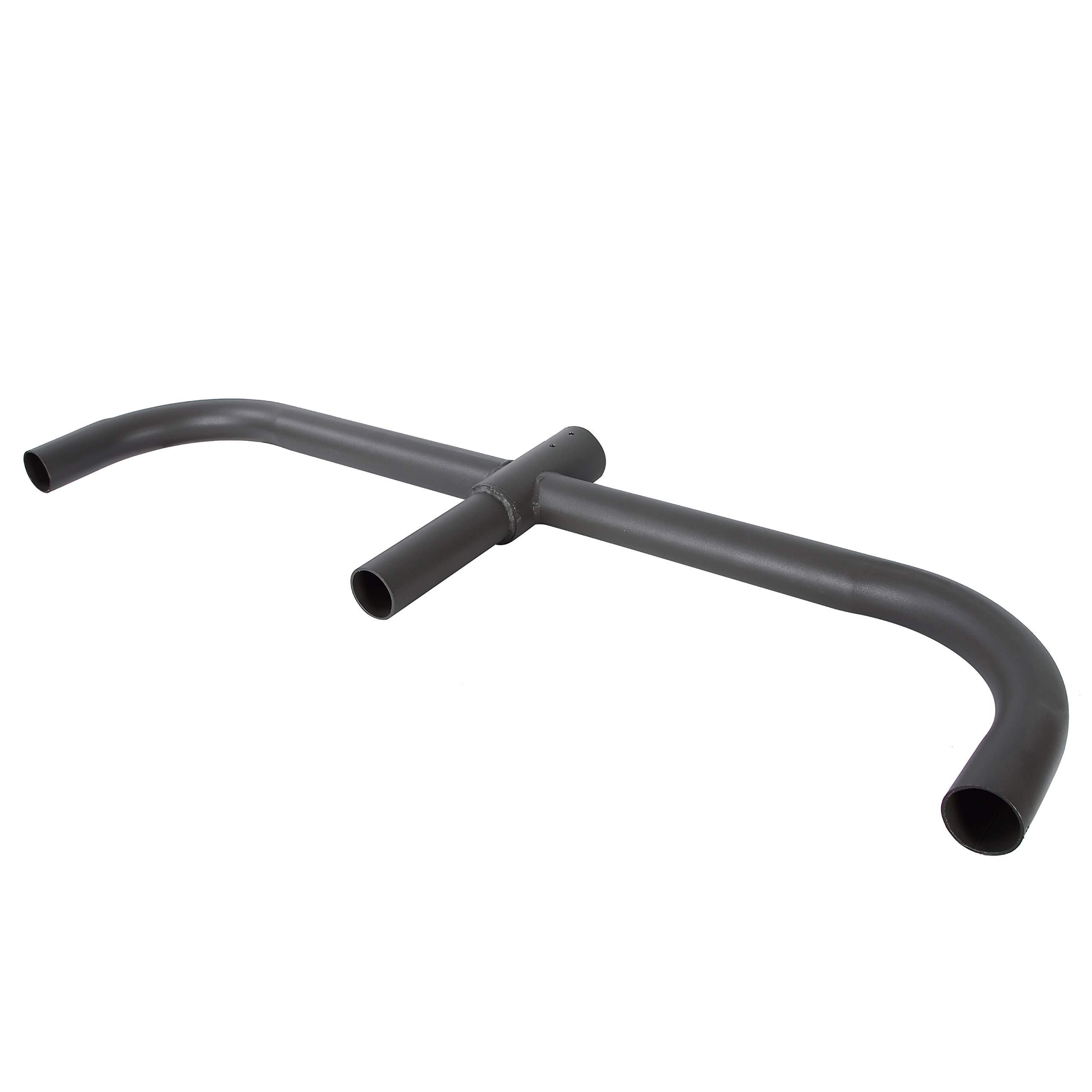 180 Degree Bullhorn Bracket for 3 Lights - Heavy Duty Round Pole Mounting Bracket with 2 3/8 Inch Slip Fitter Tenon - Perfect for Parking Lot Lights, Street Lights & Outdoor Lighting Fixtures - Ideal for Commercial and Industrial Lighting Applications