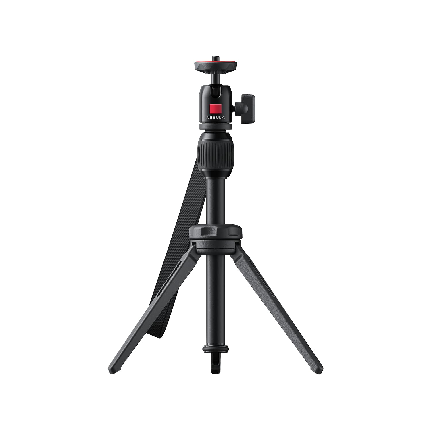 Nebula Adjustable Aluminum Alloy Tripod Stand - Compact & Portable Projector Stand with Universal Mount & Swivel Ball Head - Compatible with Capsule 3, Capsule 3 Laser, Capsule Air - Perfect for Home Theater, Outdoor Movie Nights & Office Presentations