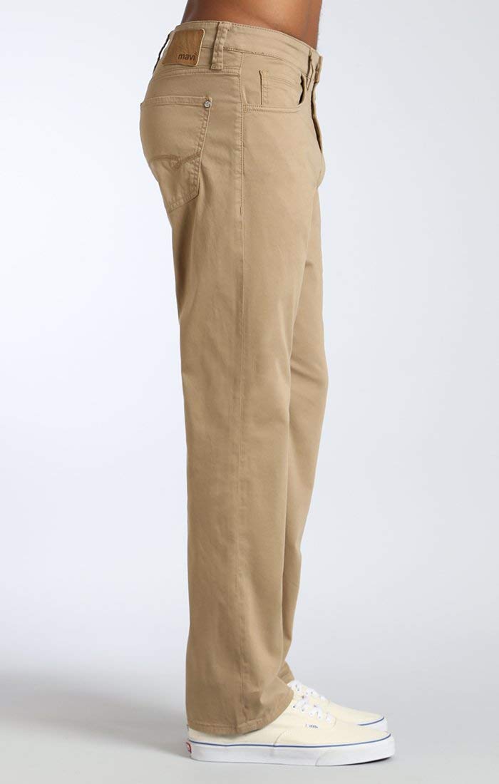 Mavi Matt Classic Men's Straight Leg Pants - Mid-Rise Relaxed Fit Work Pants for Men | Comfortable Office Wear & Casual Everyday Pants