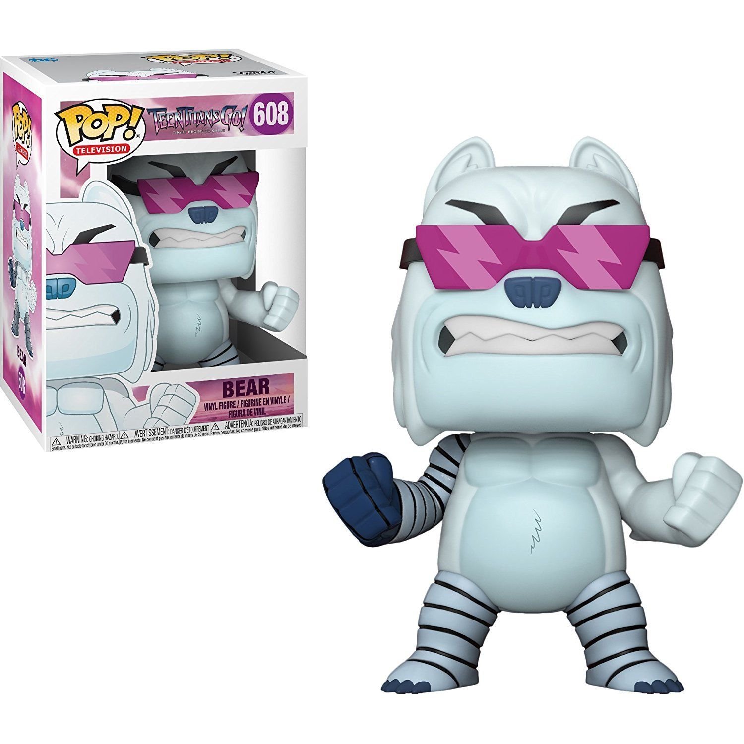 Teen Titans Go! Flocked Bear Toy - Exclusive Collectible for Kids & Fans