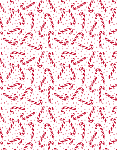 Festive Candy Cane Striped Scalloped Tissue Paper - Holiday Gift Wrapping, Party Decorations & DIY Craft Supplies for Christmas, Birthdays & Special Occasions