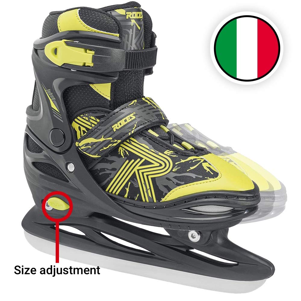 Roces Boys' Jokey Ice 3.0 Roller Skates – Adjustable & Comfortable for Kids, Indoor & Outdoor Skating Fun
