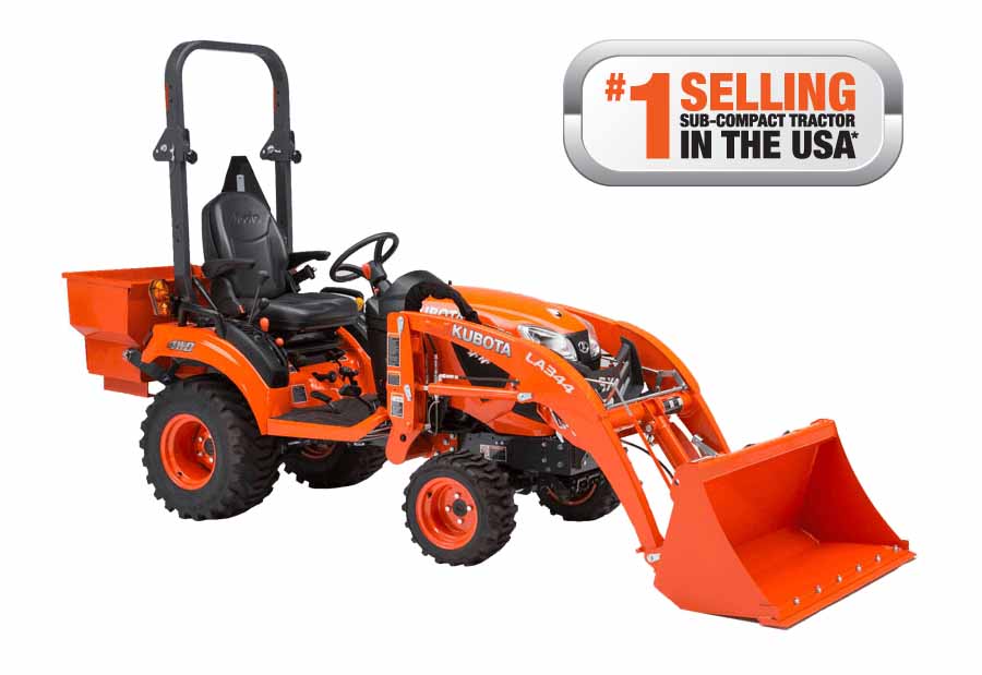 Kubota BX1880 18HP Diesel Compact Tractor - Perfect for Small Farms, Landscaping & Property Maintenance