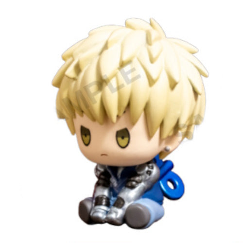 One Punch Man Petatto Nejimaki Mascot Bushiroad 2 Inch Mini Figure - Anime Collectible for Fans, Home Decor, Office Desk Display