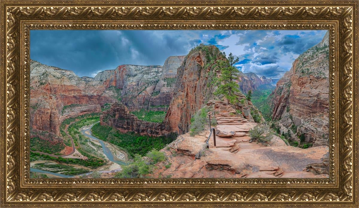 Angel's Landing Panoramic View Hiking Backpack - Lightweight & Durable for Outdoor Adventures | Perfect for National Park Treks & Scenic Trails