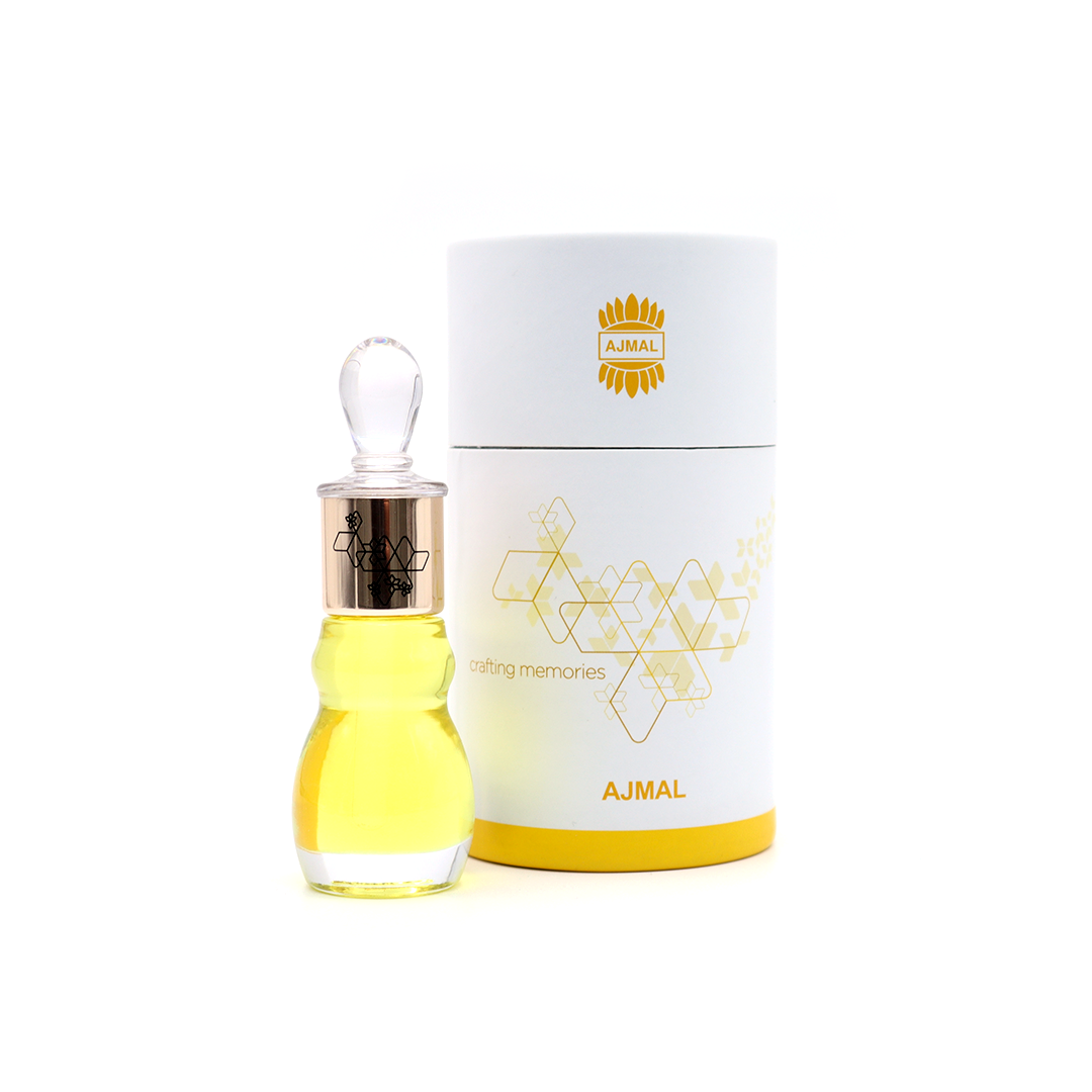 12ml Premium Jasmine Flower Perfume Attar Oil by Ajmal - Long Lasting Fragrance for Women & Men - Perfect for Daily Wear, Special Occasions & Gift Giving
