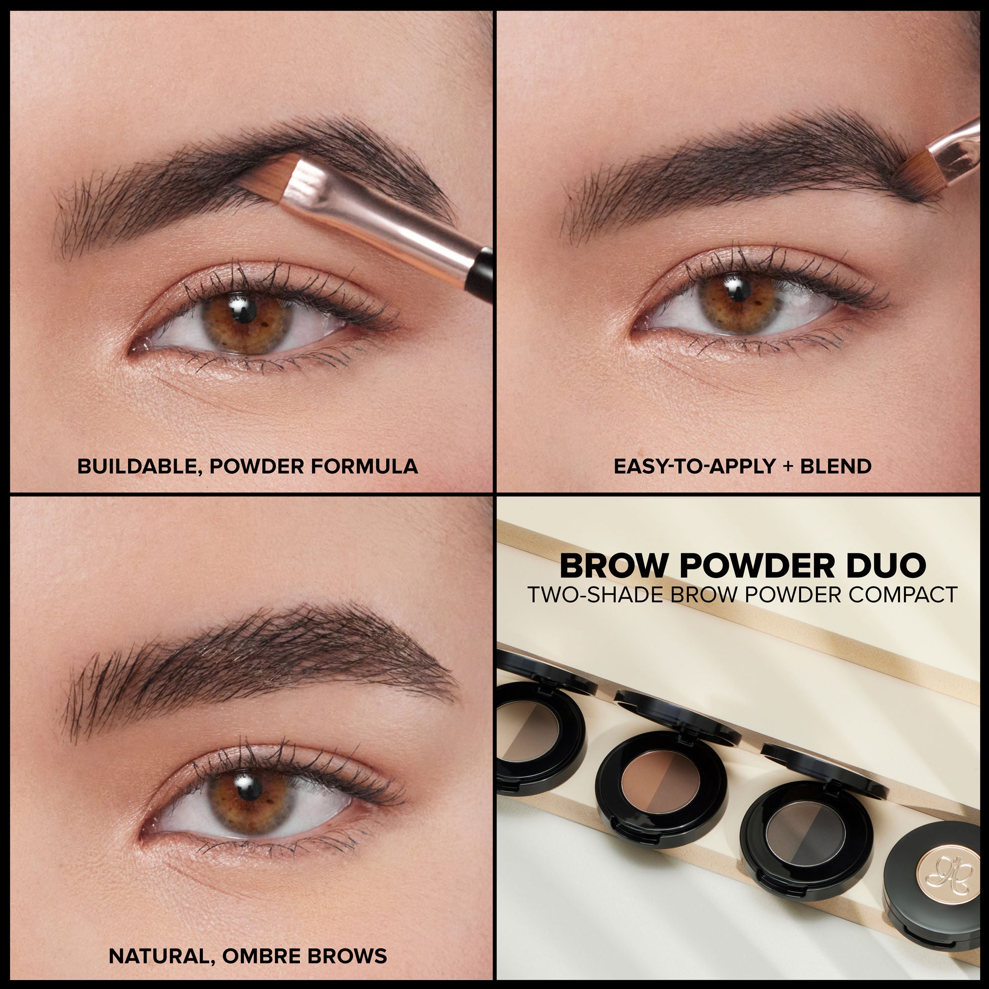 Anastasia Beverly Hills Brow Powder Duo - Waterproof Eyebrow Makeup Kit for Natural Looking Brows - Perfect for Daily Use, Professional Makeup & Special Occasions