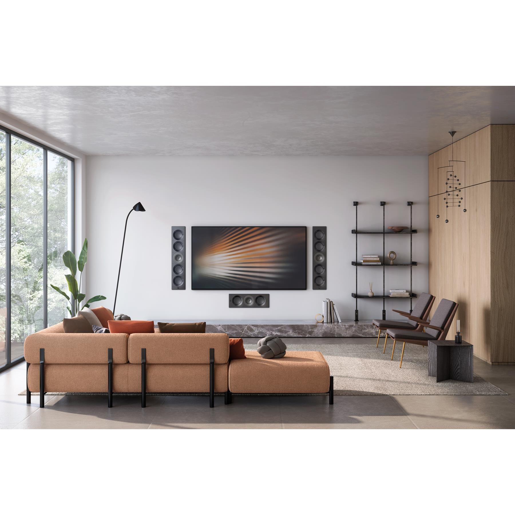 KEF Ci5160REFM THX Certified In-Wall Speaker - Premium Reference Series for Home Theater & Audiophile Sound Systems | Perfect for Living Rooms, Home Cinemas & High-End Audio Setups