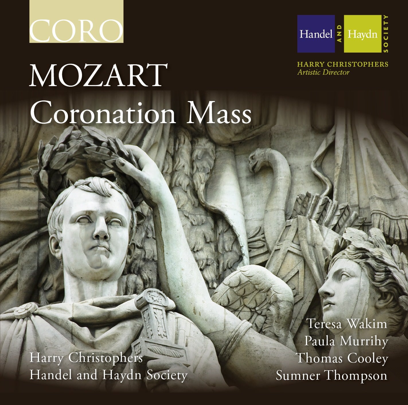Mozart Coronation Mass Album by Handel and Haydn Society | Classical Choral Music for Weddings, Concerts & Special Events