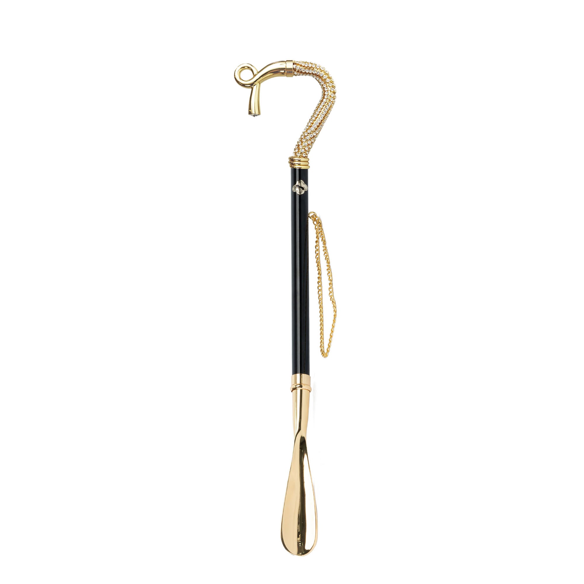 Luxury Handcrafted Italian Shoehorn 24K Gold Plated - Elegant Shoe Accessory for Men & Women | Perfect for Dress Shoes, Boots and Daily Use