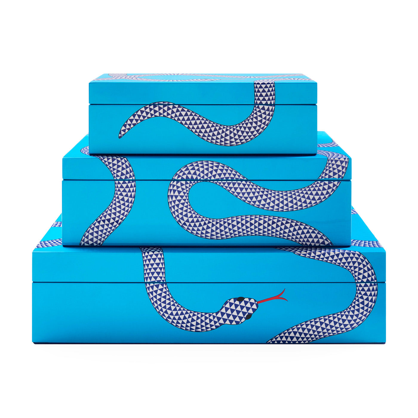 Eden Lacquer Box Set - Handcrafted Wooden Jewelry Storage Box with Elegant Design - Perfect for Jewelry Organizer, Gift Box, or Home Decor