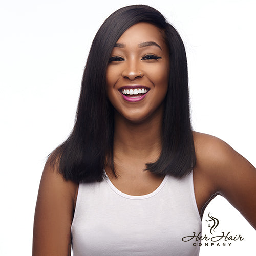 Premium Burmese Raw Straight Hair 1 Bundle - 100% Natural Human Hair Extensions for Styling & Volume - Perfect for Weaves, Wigs & Ponytails