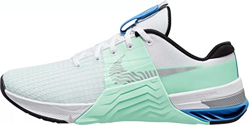 White Metallic Silver Mint Foam