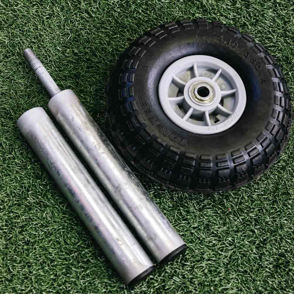 IronBack Heavy-Duty Iron Wheel - Durable Replacement Caster for Carts, Furniture & Industrial Equipment | Perfect for Warehouses, Workshops & Home Use