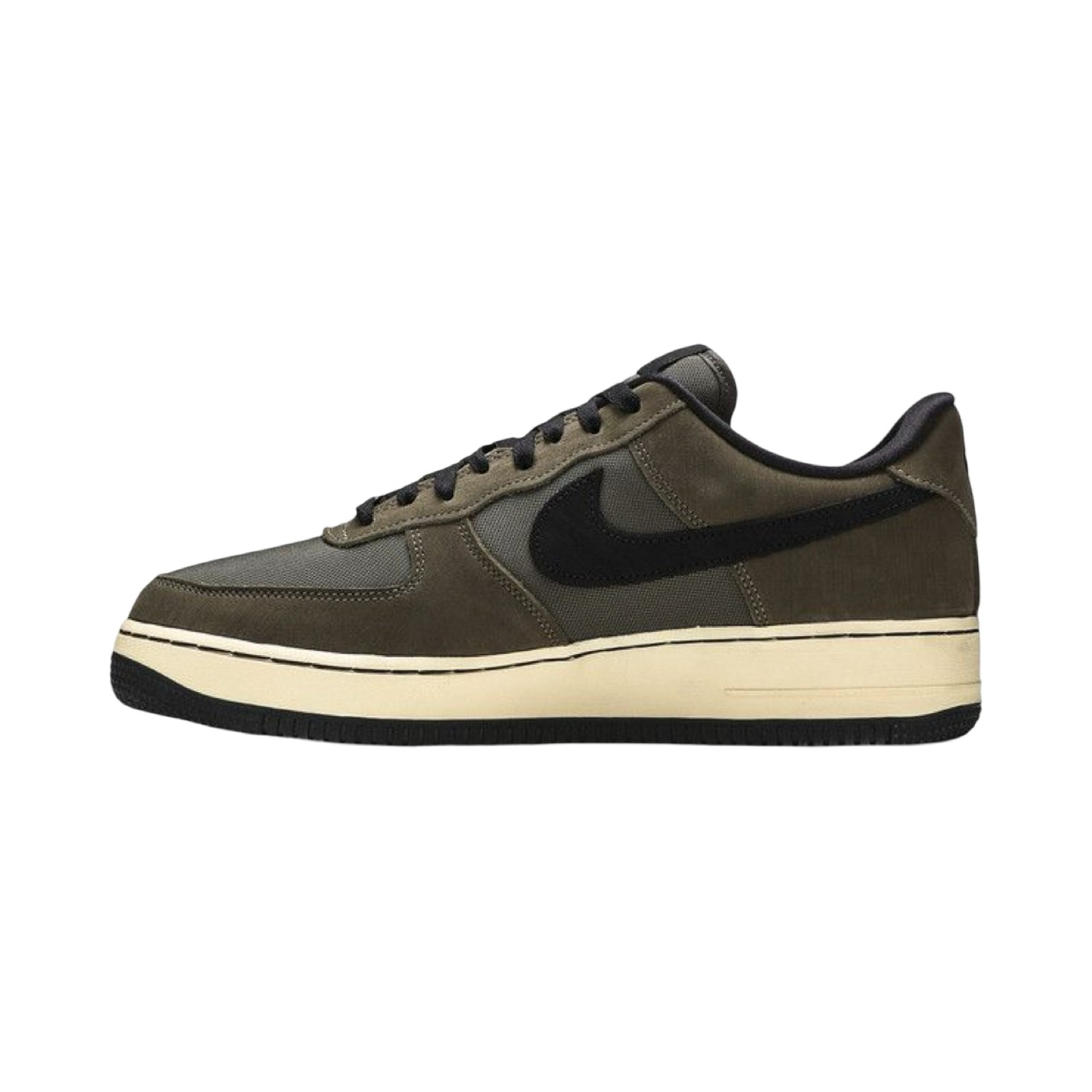 Nike Air Force 1 Low Undefeated Sneakers - Cargo Green & Black Colorway | Men's Casual Shoes for Streetwear & Urban Fashion