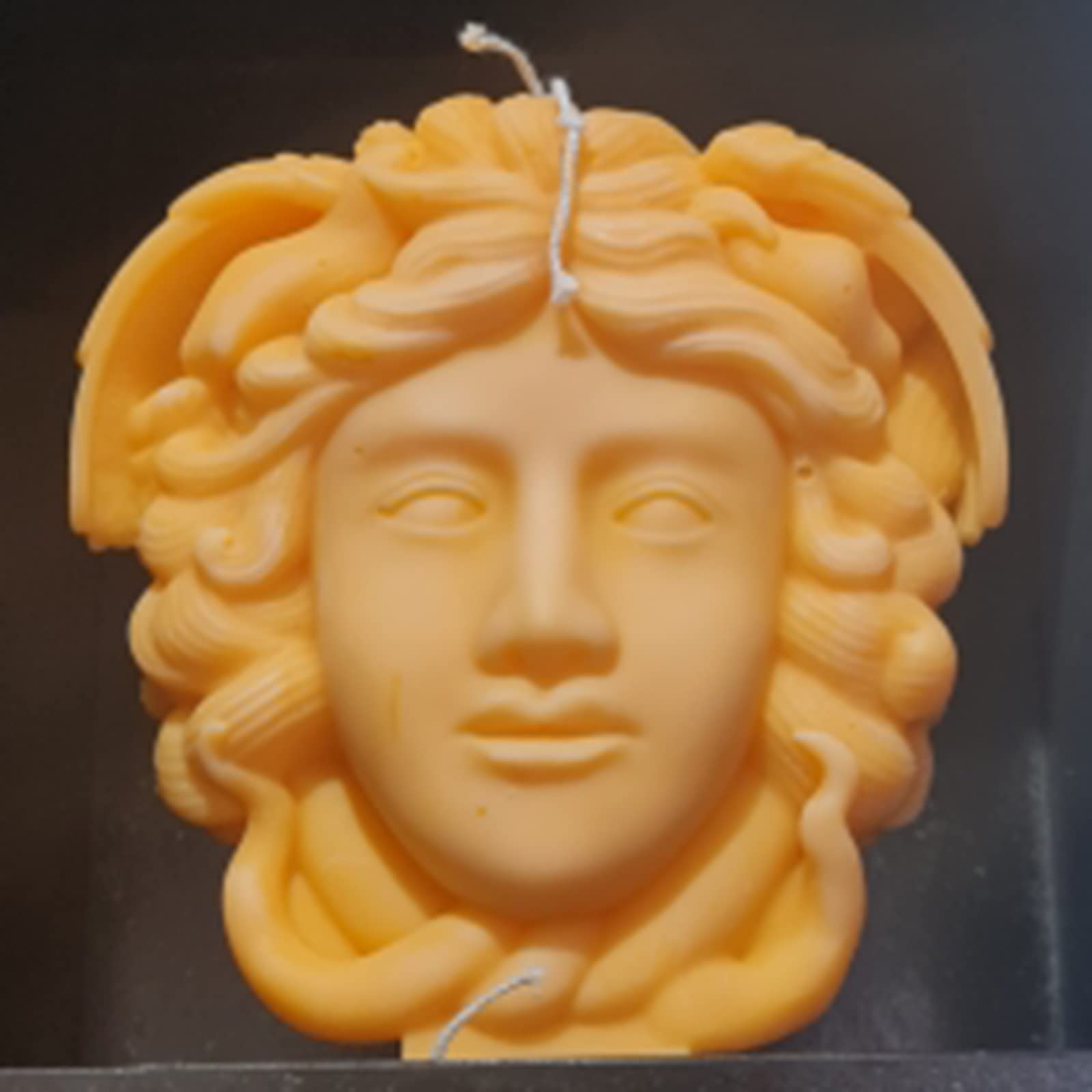 Large Medusa Snake Hair Face Silicone Molds for DIY Candle Making - Abstract Goddess Silicone Molds for Aroma Gypsum, Home Decor & Art Crafts - Perfect for Halloween Decorations, Greek Mythology Themed Parties & Handmade Gift Making