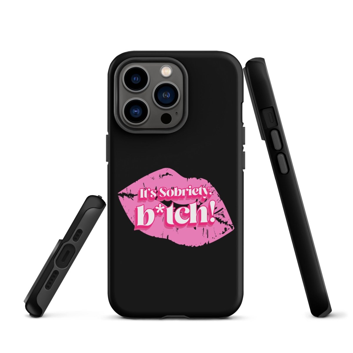 Premium Sobriety Sass Tough Case for iPhone® - Durable & Stylish Protective Cover - Perfect for Daily Use, Travel, and Sobriety Support