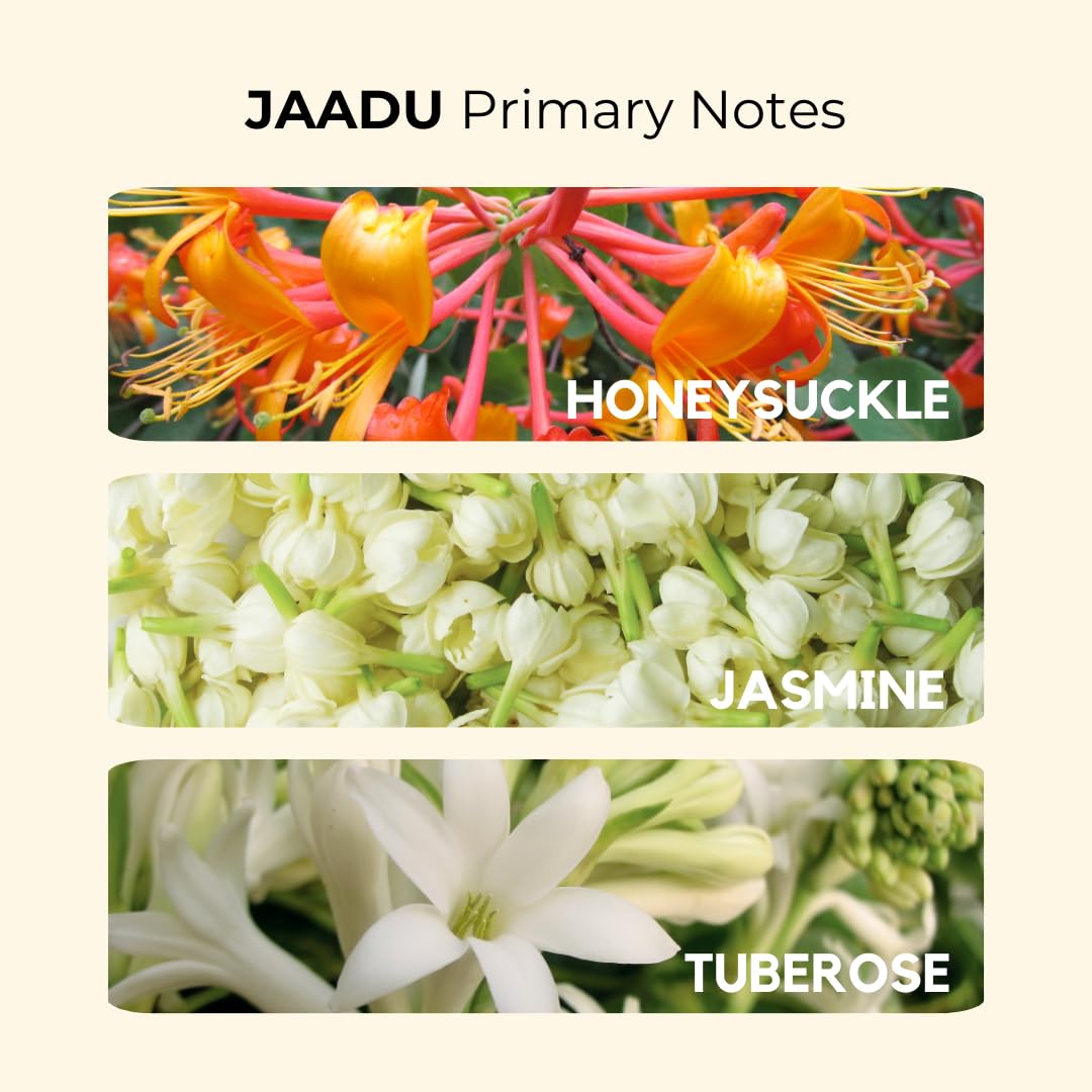 SUGANDHCO Women's Jaadu Fragrance Perfume - 50ml Floral Scent for Daily Wear, Date Nights & Special Occasions