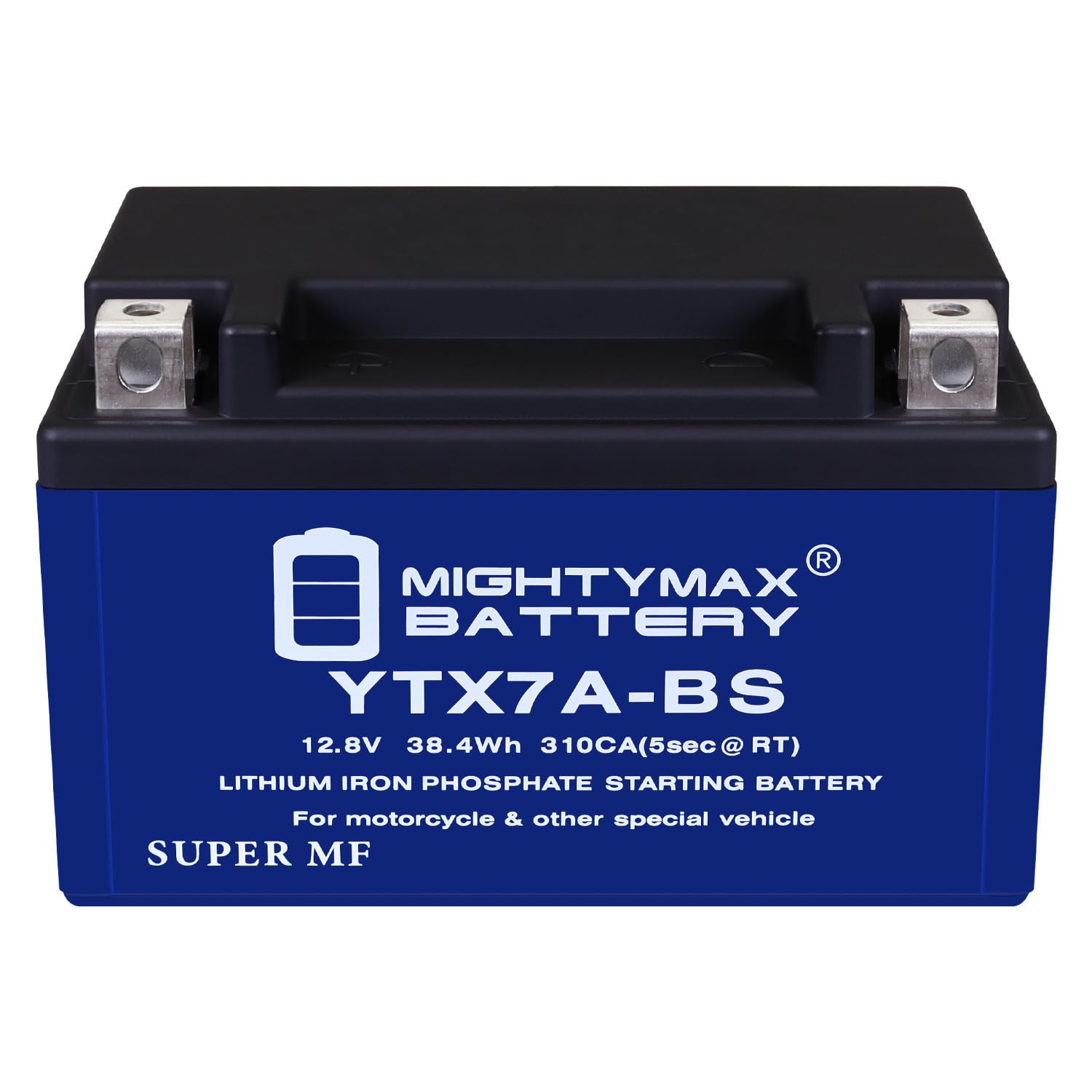 Mighty Max YTX7A-BS Lithium Battery Replacement for KinRoad JCL TaoTao Scooters - Lightweight & Long-Lasting Power for Commuting & City Riding