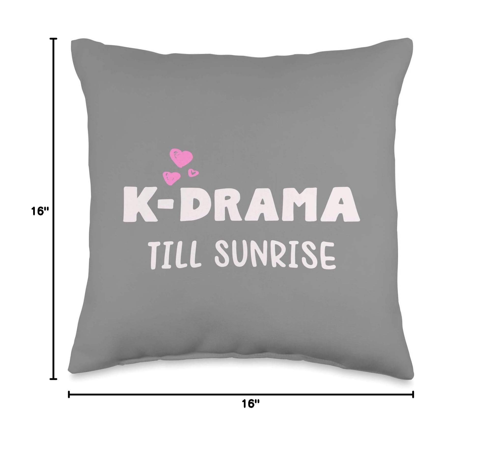 Korean Drama Throw Pillow - Perfect Gift for K-Pop Fans & K-Drama Lovers | Cozy Home Decor for Bedroom, Living Room & Binge-Watching Sessions