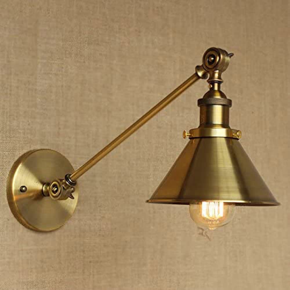 Adjustable Swing Arm Wall Sconce - 7