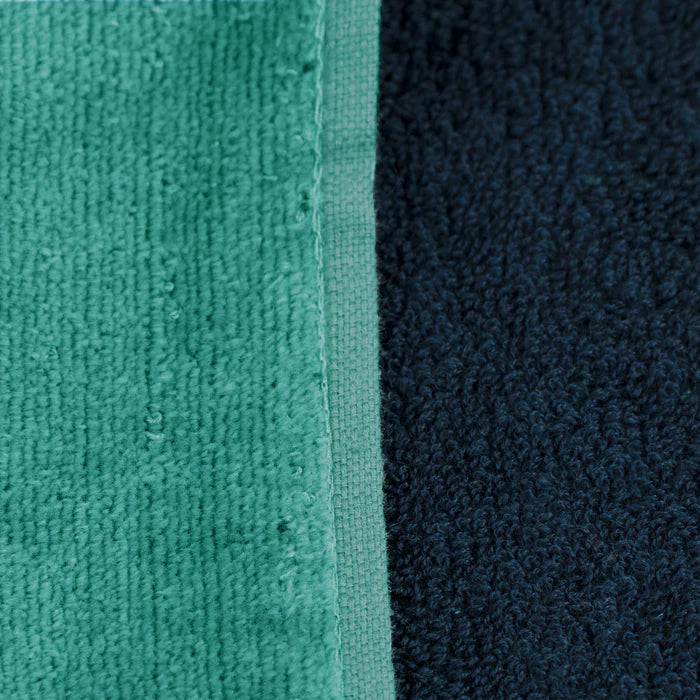 Premium Egyptian Cotton Mystic Dolphin Oversized 2-Piece Beach Towel Set - Ultra Soft & Absorbent for Pool, Beach, Spa & Yoga