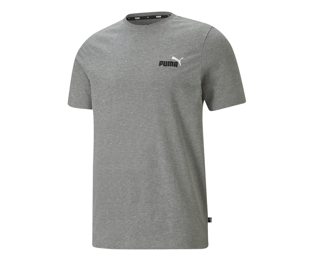 PUMA Men's Essentials T-Shirt - Comfortable Cotton Crewneck Tee for Casual Wear (Big & Tall Sizes Available) - Perfect for Everyday Outfits, Gym, and Lounge Wear