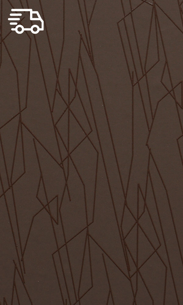 Brown Jagged Lines Wallpaper R7212 - Peel and Stick Removable Wallpaper for Bedroom, Living Room, Kitchen Decor - Self-Adhesive Geometric Pattern Wall Mural