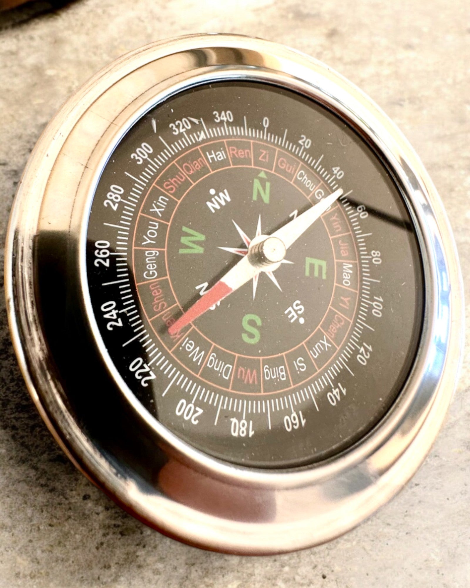 Premium Feng Shui Compass - High Precision Steel Construction with Custom Engraving | Perfect Gift for Home Decor, Office Feng Shui & Meditation Practice