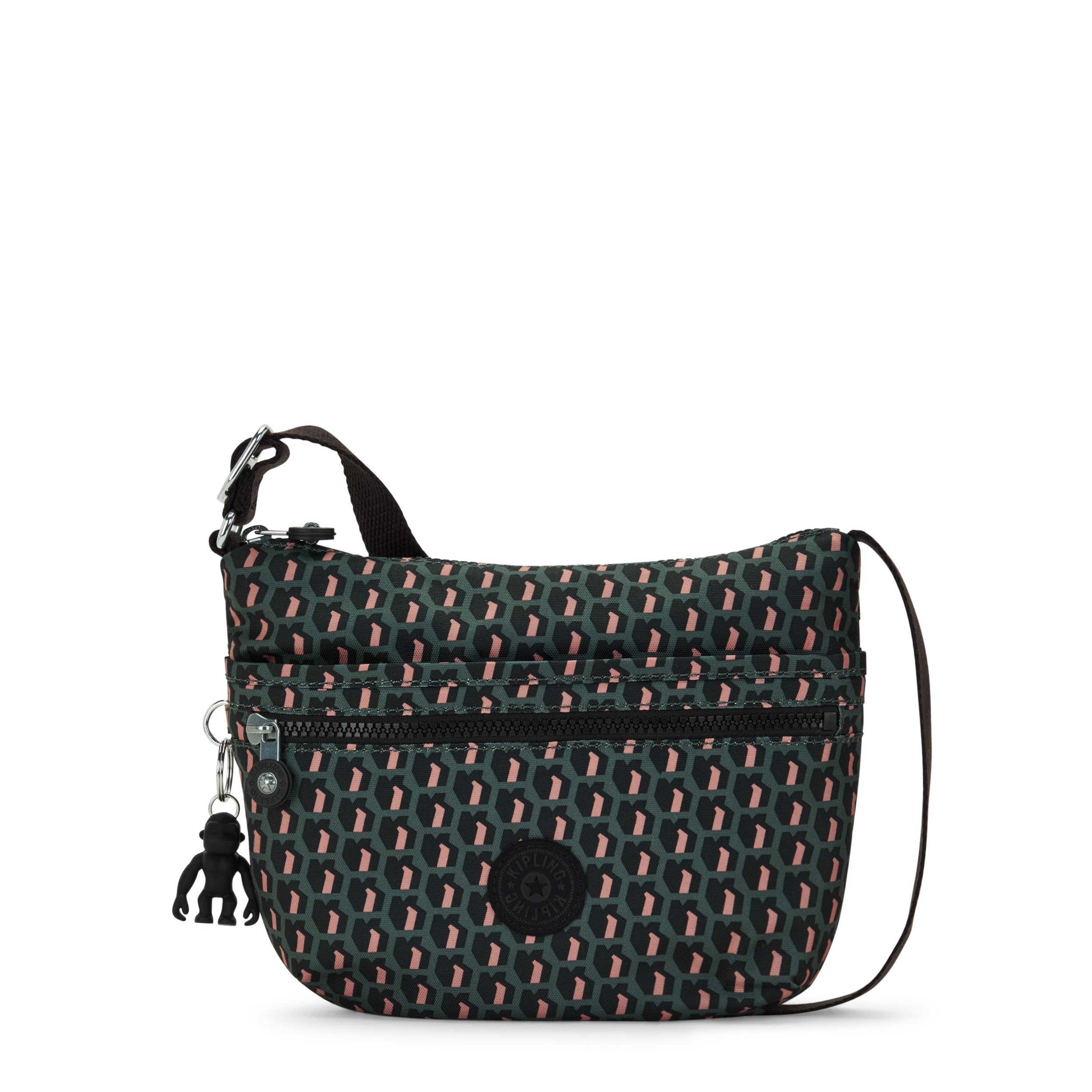 Kipling Women's Asseni Mini Tote Bag - Lightweight Nylon Shoulder Purse for Everyday Use | Compact Crossbody Handbag for Work, Travel & Shopping