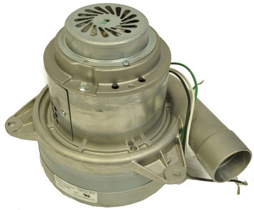 3-Stage Tangential Vacuum Motor/Blower - 1 Speed for Industrial Use