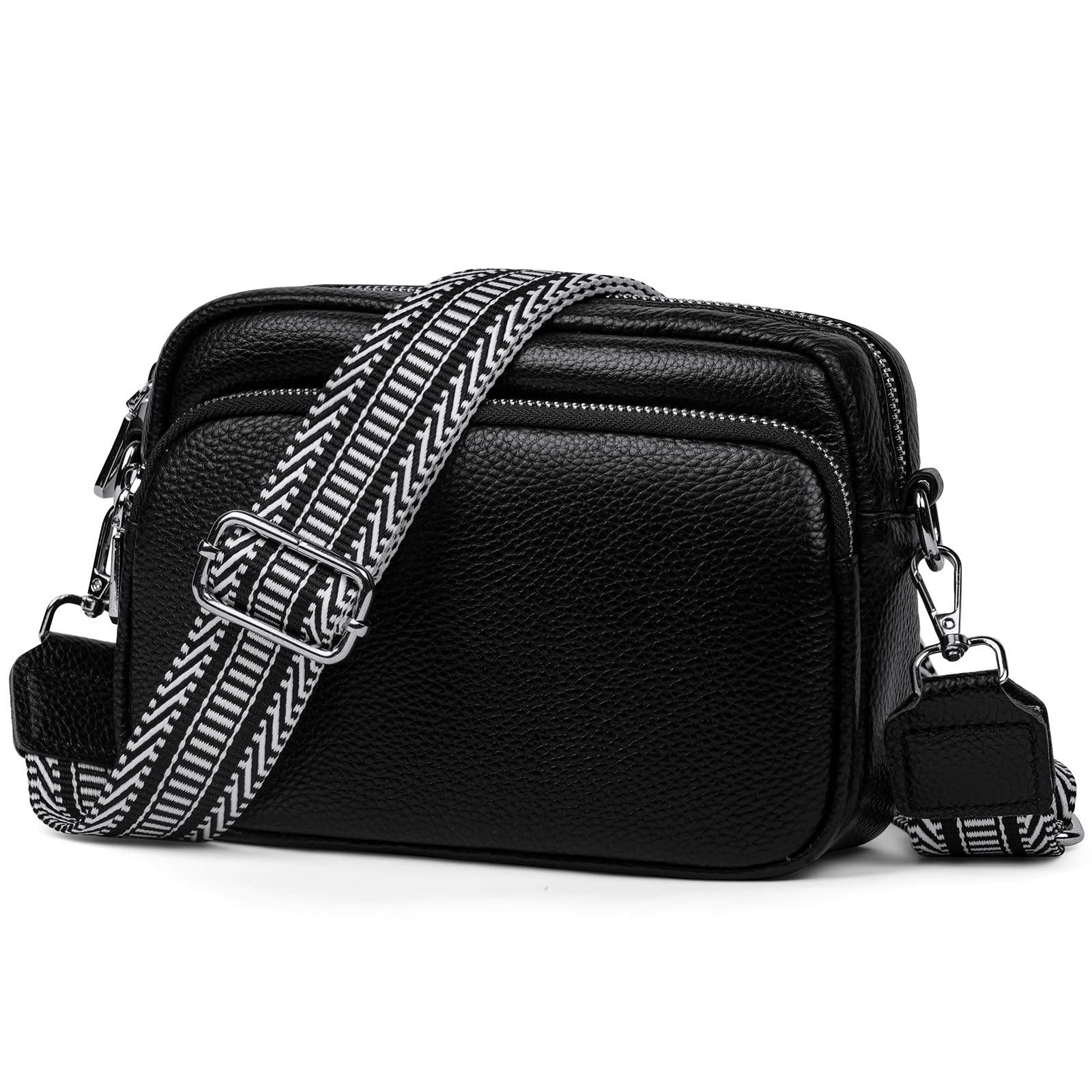Genuine Leather Crossbody Bag for Women - Stylish Shoulder Purse with Phone Pocket - Perfect Gift for Ladies | Ideal for Work, Travel & Everyday Use