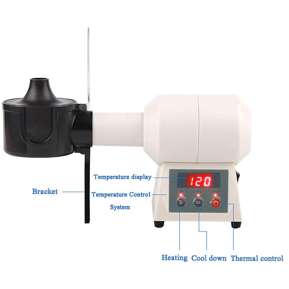 Digital Display Eyeglasses Frame Warmer - Adjustable Temperature Heater for Glasses Frames | Perfect for Opticians, Eyewear Shops & Home Use