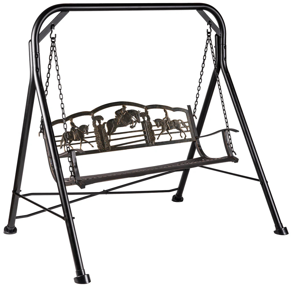 Equestrian Swing for Outdoor Riding Training - Perfect for Horseback Riding Practice, Trail Riding, and Stable Exercises