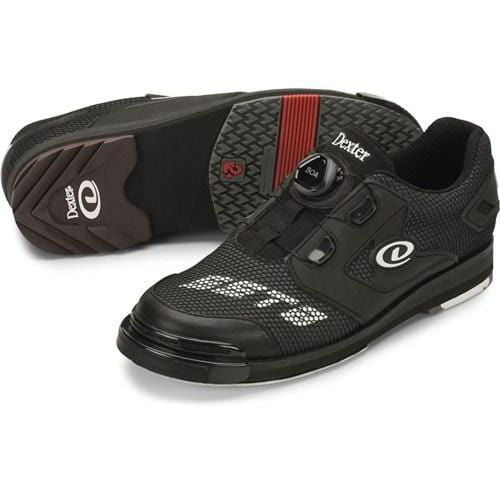 Dexter Men's SST 8 Power Frame BOA Bowling Shoes - Black - Right/Left Hand Wide Fit for Professional Bowlers - Perfect for League Play and Tournament Performance