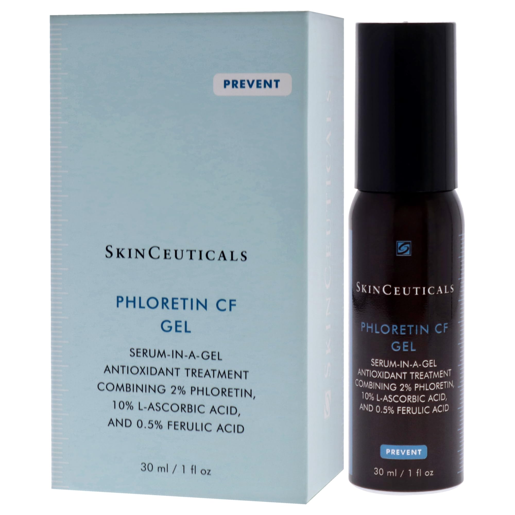 SkinCeuticals Phloretin CF Gel - Antioxidant Serum for Brightening & Anti-Aging - Perfect for Morning Skincare Routine & Sun Protection