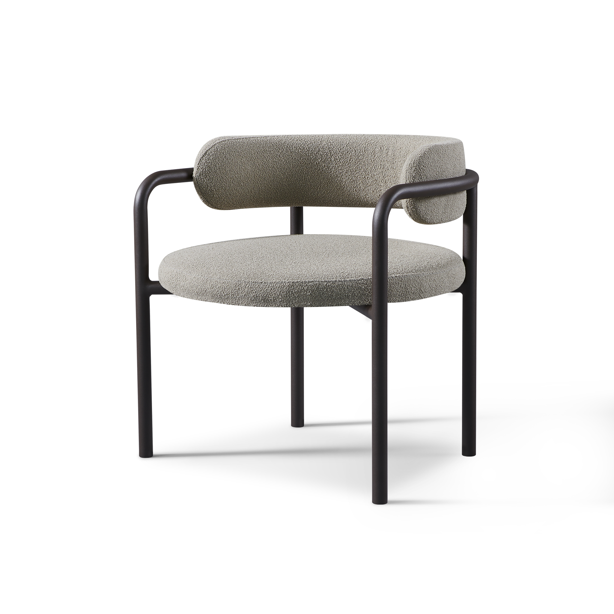 Porto Aluminum Club Chair - Lightweight Outdoor Patio Furniture for Garden, Poolside & Deck - Modern All-Weather Lounge Chair with Cushion (Optional) - Perfect for Relaxing, Sunbathing & Entertaining Guests